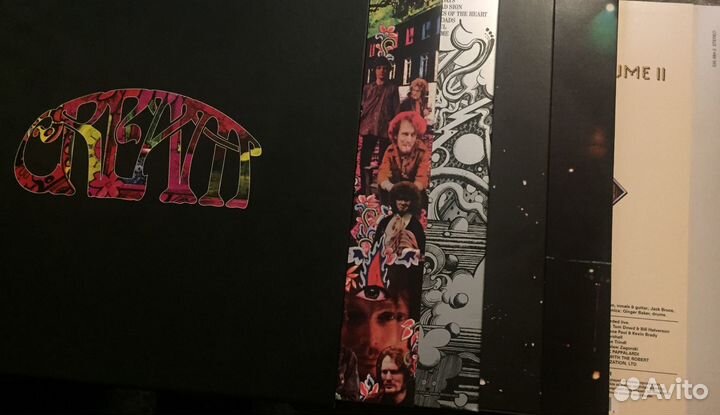 Импортные виниловые пластинки «Cream»