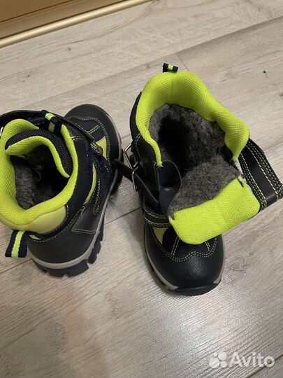 Зимние ботинки на мальчика 25 (сурсил) размер