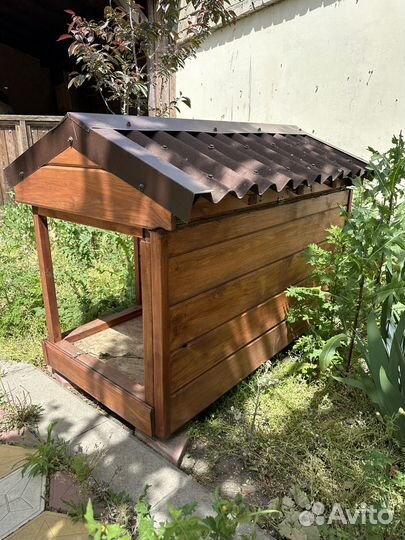 Будка для собаки утепленная