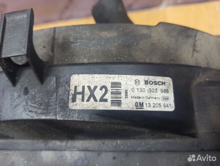 Вентилятор радиатора Opel Zafira B минивэн