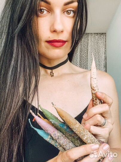 Маканые дикие свечи