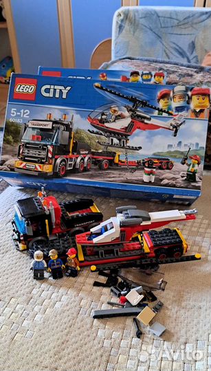 Lego City 60148 и 60183