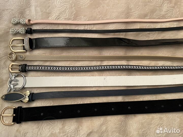 Ремни женские разные новые, б/у