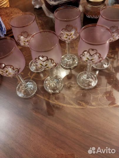 Фужеры ликерные Богемия