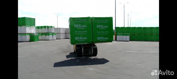 Газоблок 75х200х626