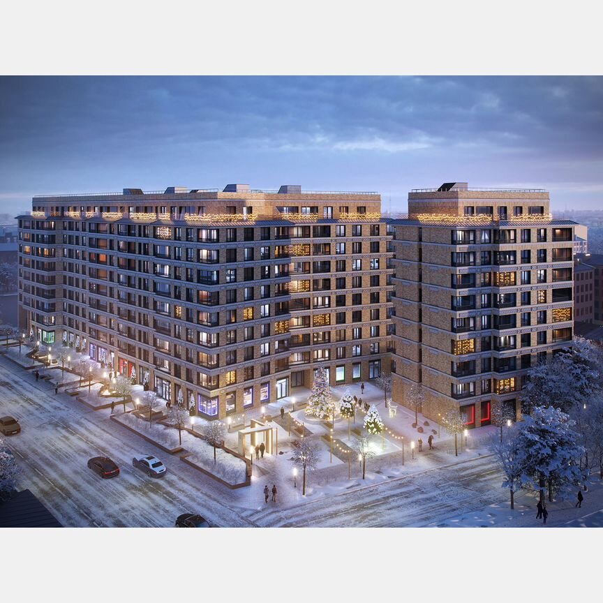 4-к. квартира, 94,3 м², 3/10 эт.