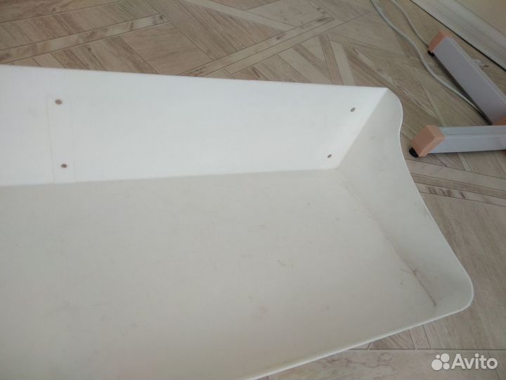 Икея Полка сюверт подвесная 55 на 18смпластик