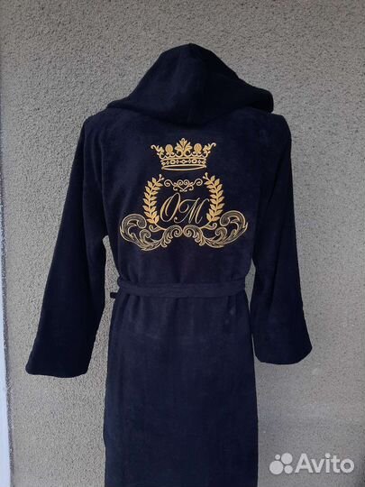 Халат с вышивкой