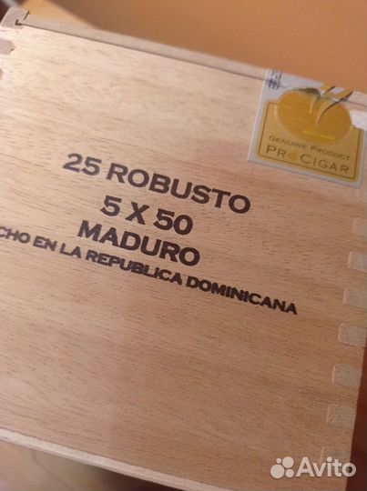 Коробка для сигар Robusto