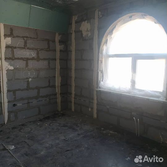 Штукатурка стен по маякам ручная/механизированная