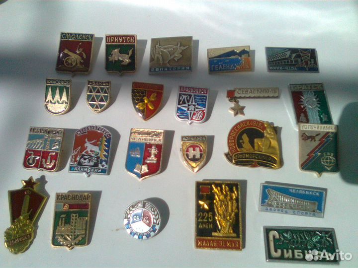 Значки из СССР