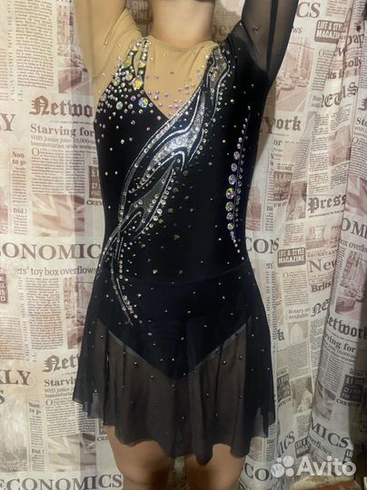 Костюм для фигурного катания 134 140