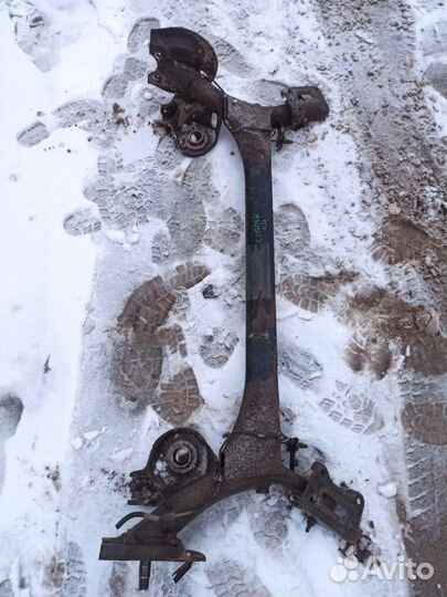 Балка задняя Citroen C4 1.6