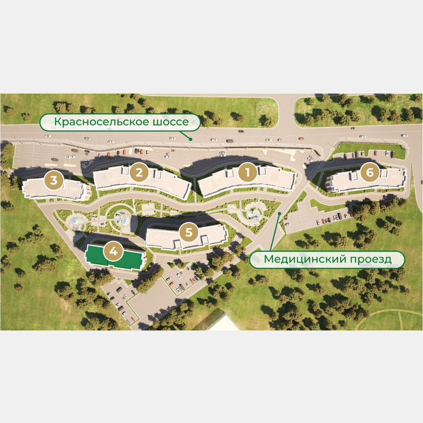 2-к. квартира, 54,4 м², 8/8 эт.