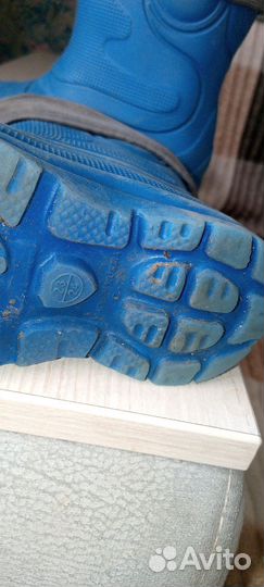 Детские резиновые сапоги 24 размер