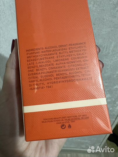 Парфюм Tom Ford