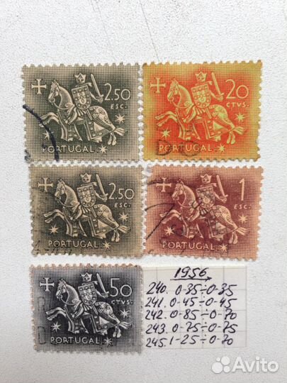 Марки зарубежные