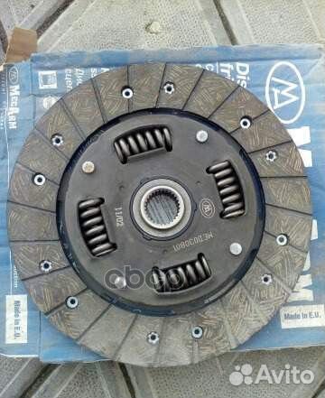 Диск сцепления VAG bora/golf IV md4537 Mecarm