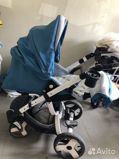 Коляска 2 в 1 lonex, матрасик