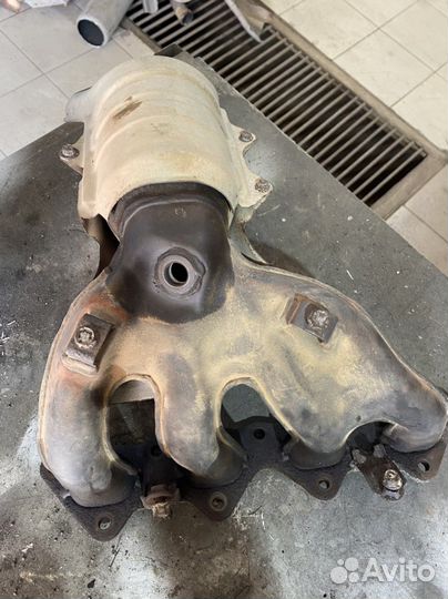 Выпускной коллектор lancer 9 2.0 4g63