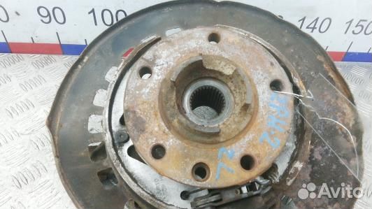 Ступица задняя левая porsche cayenne 1 (ZPH02MH01)