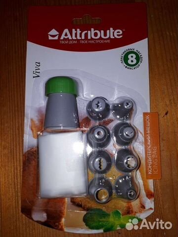 Кондитерский мешок с насадками