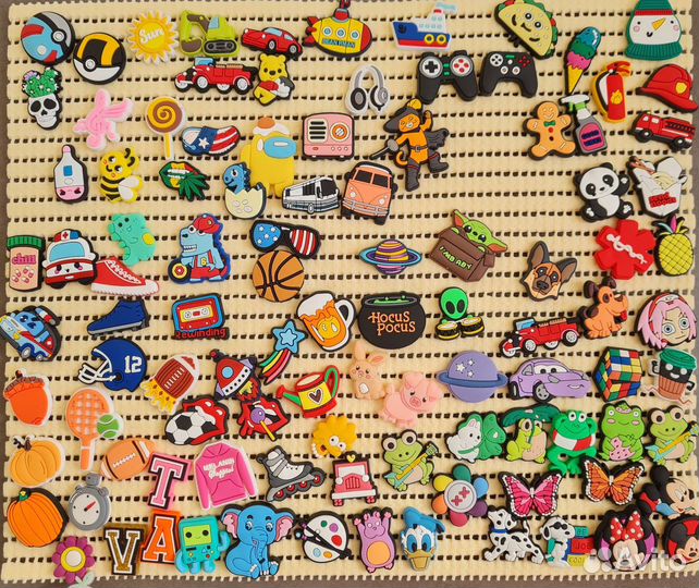 Новые джибитсы для crocs крокс