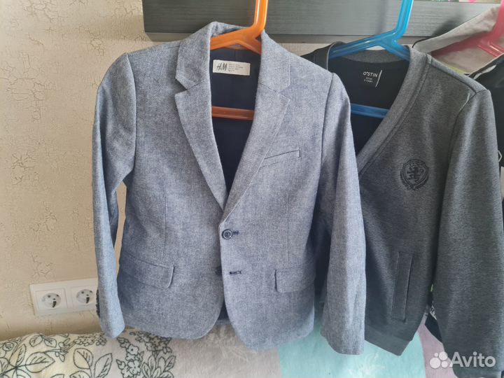 Школьная форма кардиган, пиджак 122-128 h&m,ostin