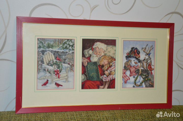 Картина вышитая крестом