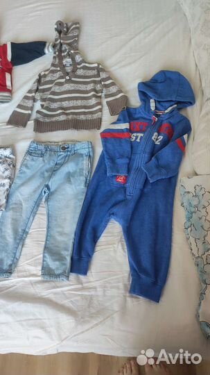 Вещи пакетом на мальчика 1-2