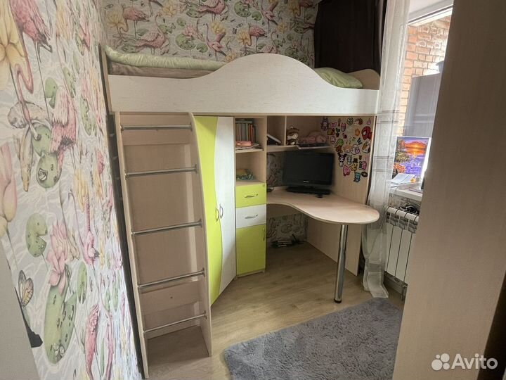 Кровать чердак