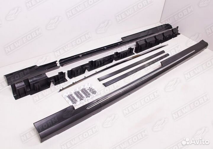 Пороги Long Mercedes V class 2014-2019