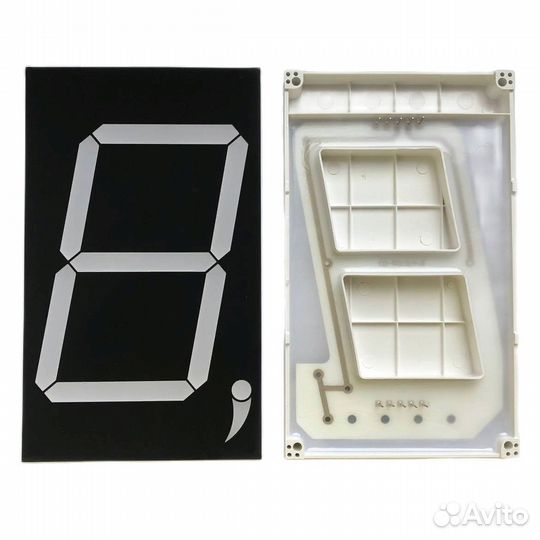 1 шт Индикатор цифровой KW1-5001AGB зелёный