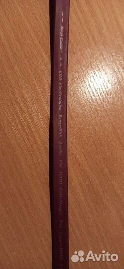 Кабель hdmi-hdmi Real Cable Flat