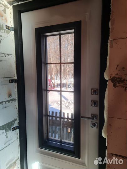 Дверь входная Тёплая, терморазрыв двери