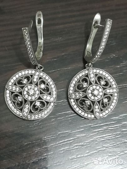 Серебряные серьги