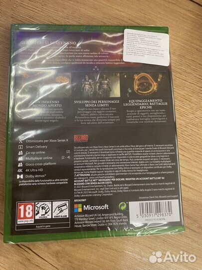 Diablo 4 (IV) (Cross-Gen Bundle) диск для Xbox нов