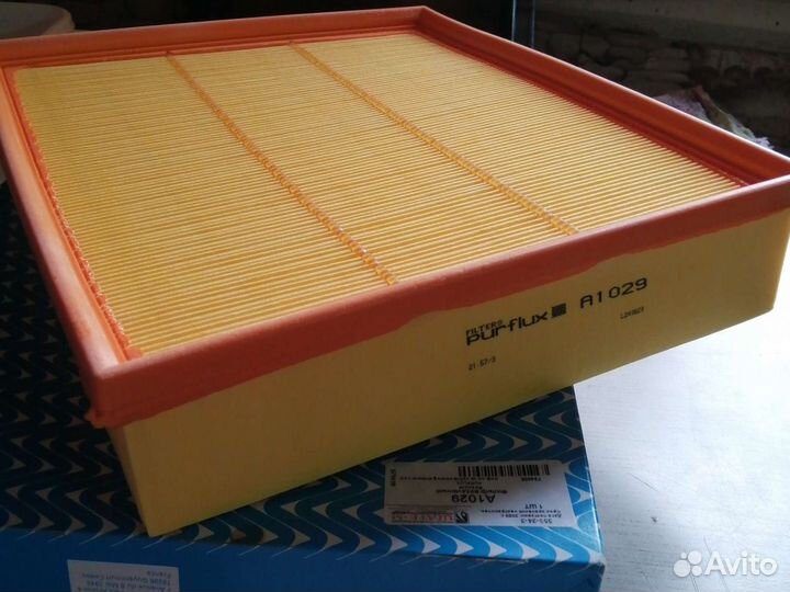 Тормозные колодки и фильтр воздушный