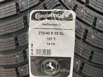 Continental IceContact 3 275/40 R22 и 315/35 R22 111T