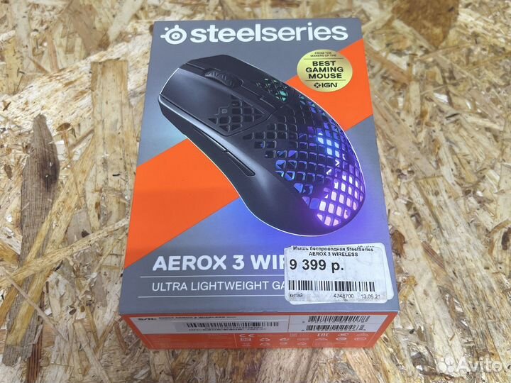 Мышь Steelseries Aerox 3 wireless