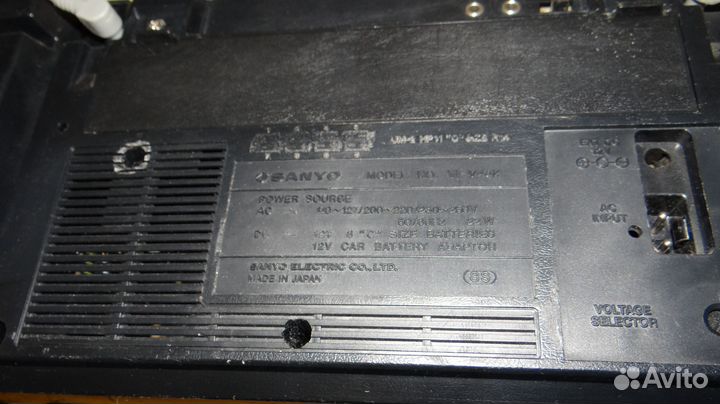 Кассетная магнитола sanyo M-V40K