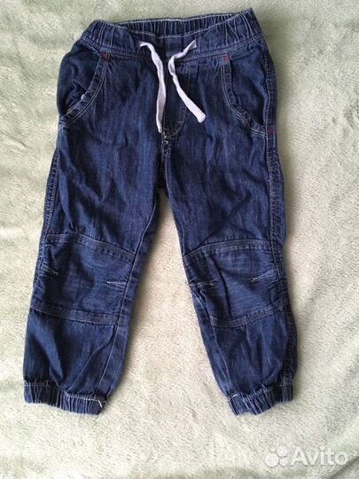 Джинсы на мальчика 86-92, 110