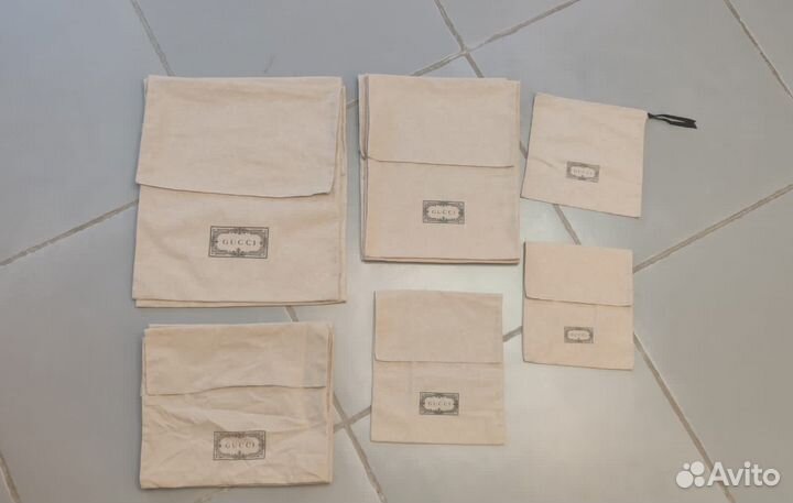 Gucci кофры, вешалка, пакет, платок