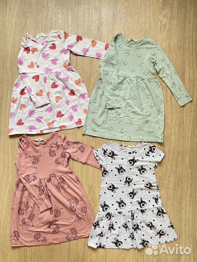 Большой пакет одежды hm 110-116