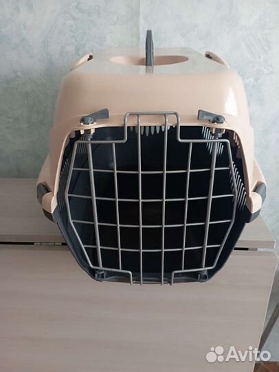 Переноска для кошек пластиковая