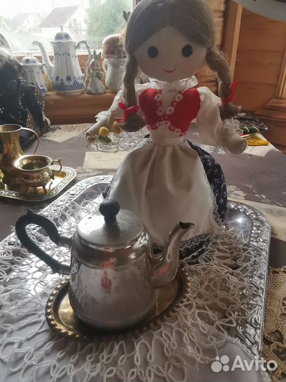 Чайник заварочный с грелкой Кукла