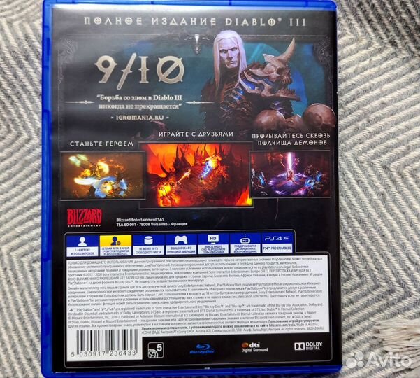 Diablo 3 eternal collection ps4