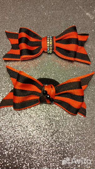 Банты заколочки ручной работы