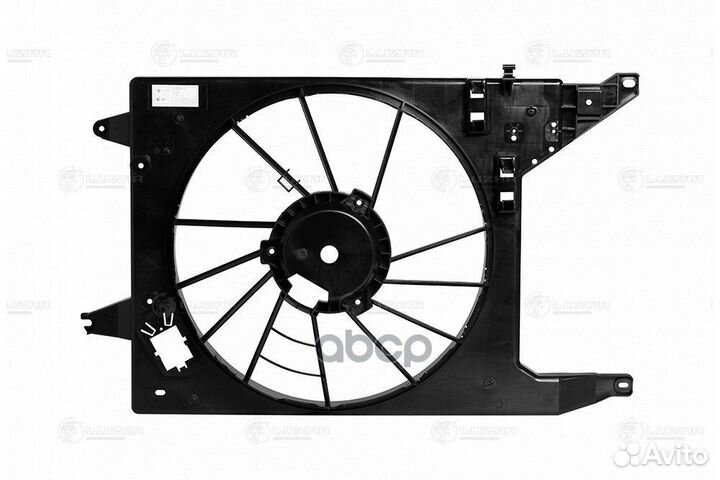 Кожух вентилятора охлаждения Renault Logan (08