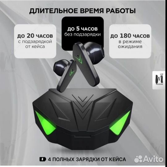 Беспроводные блютуз наушники